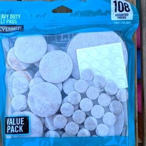 Everbilt heavy duty felt pads 108 assorted pieces